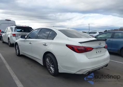2019 Infiniti Q50 3.0T Luxe from USA, damaged, VIN JN1EV7AP2KM514944